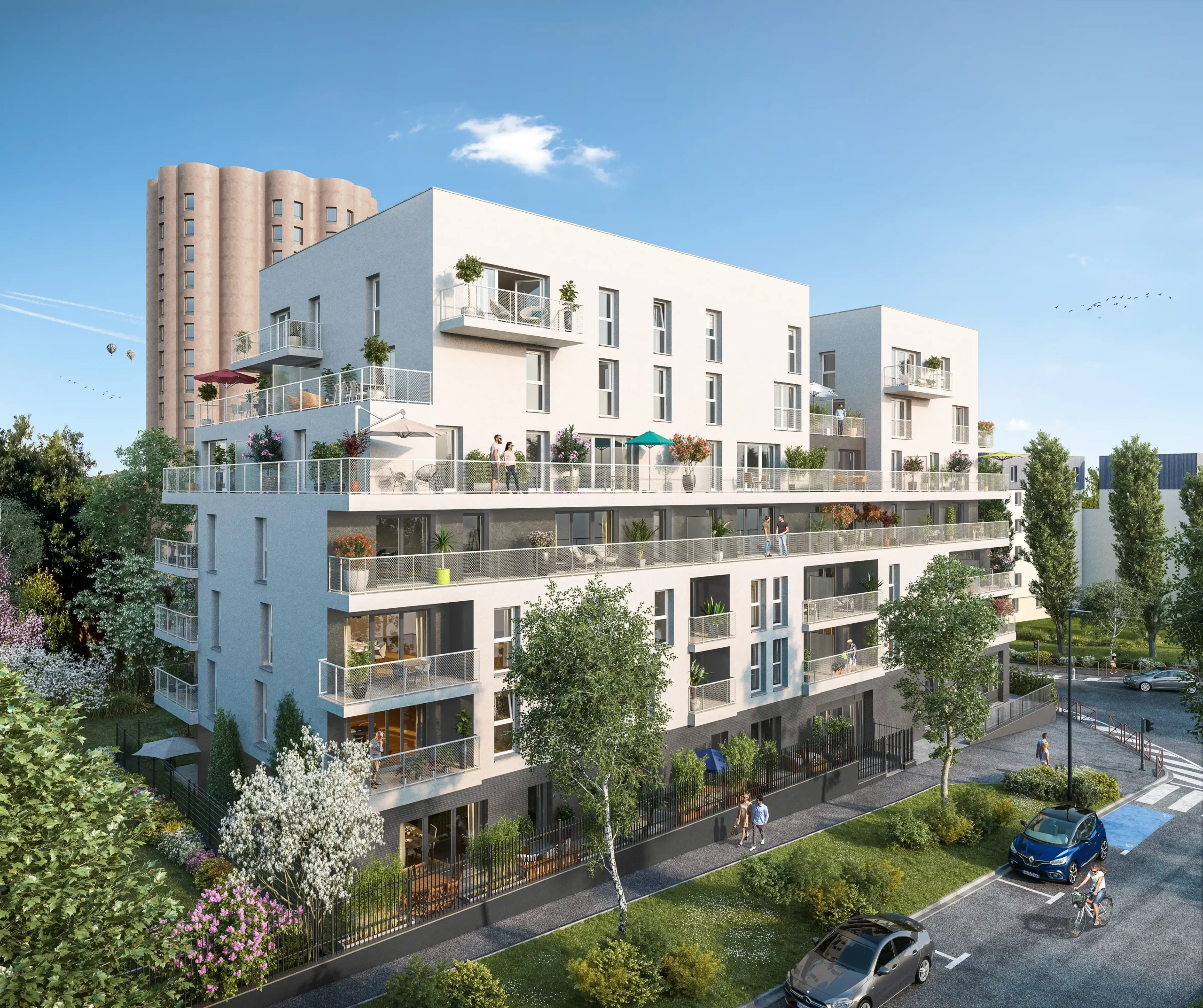 Derniers appartements neufs à Noisiel T3 et T5