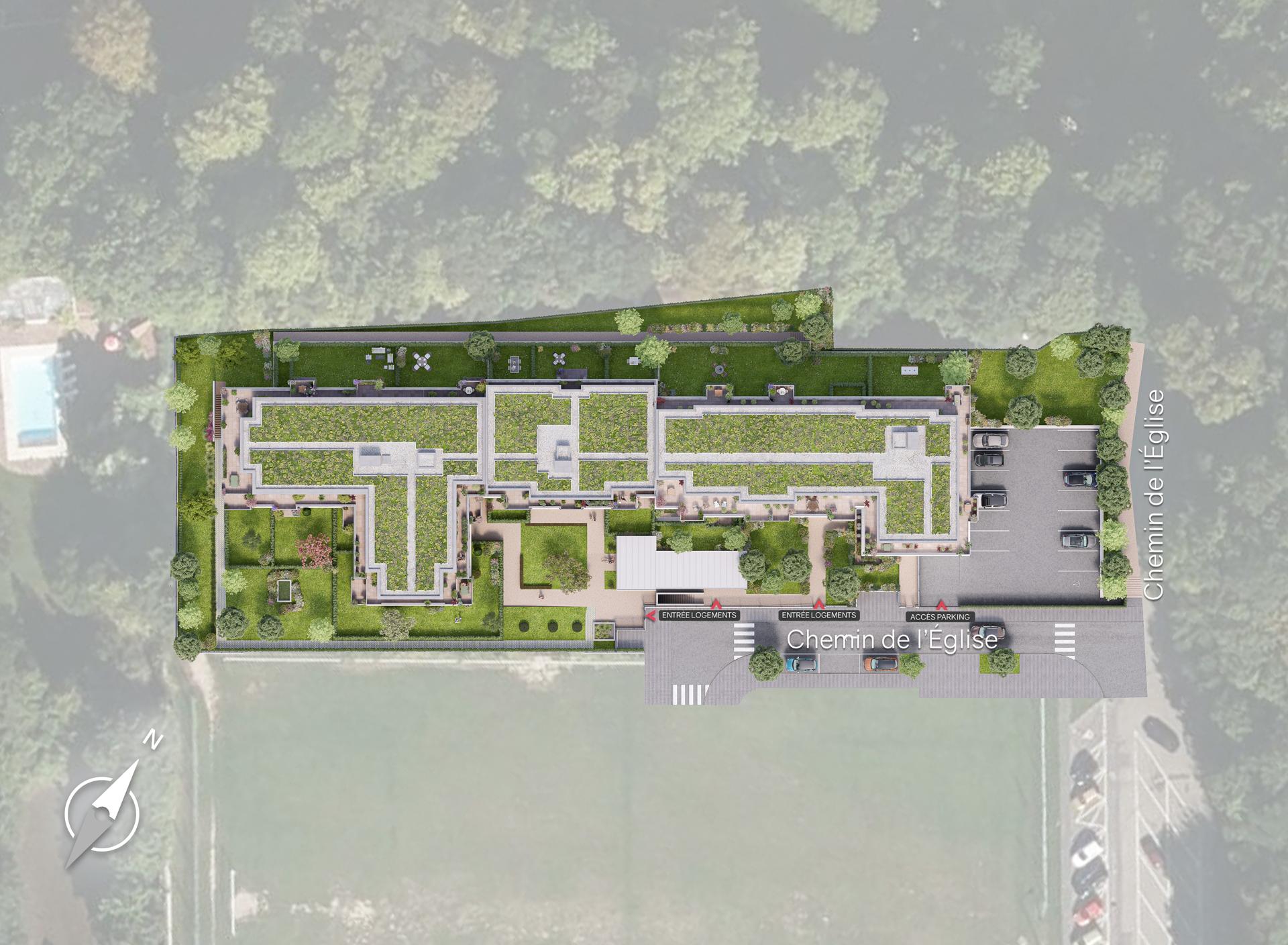 Appartements neufs du 2 au 4 pièces à Méry-sur-Oise