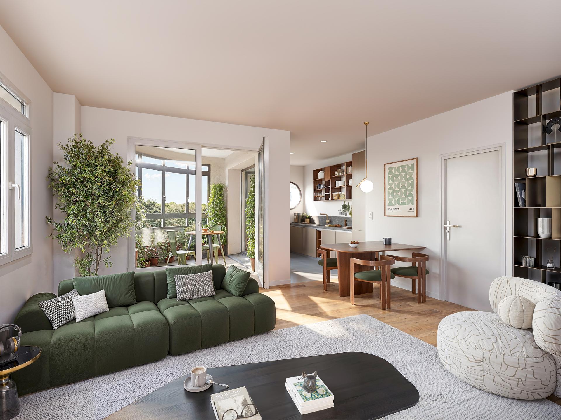 Appartements neufs en BRS du 2 au 5 pièces à Chessy