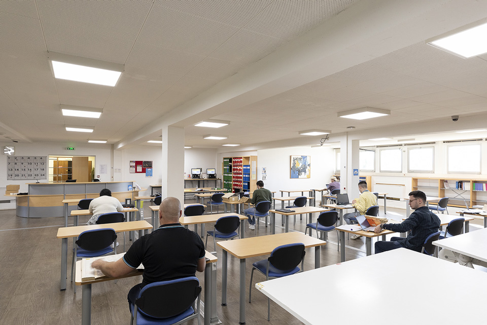 Salle de lecture des archives départementales Salle de lecture des archives départementales