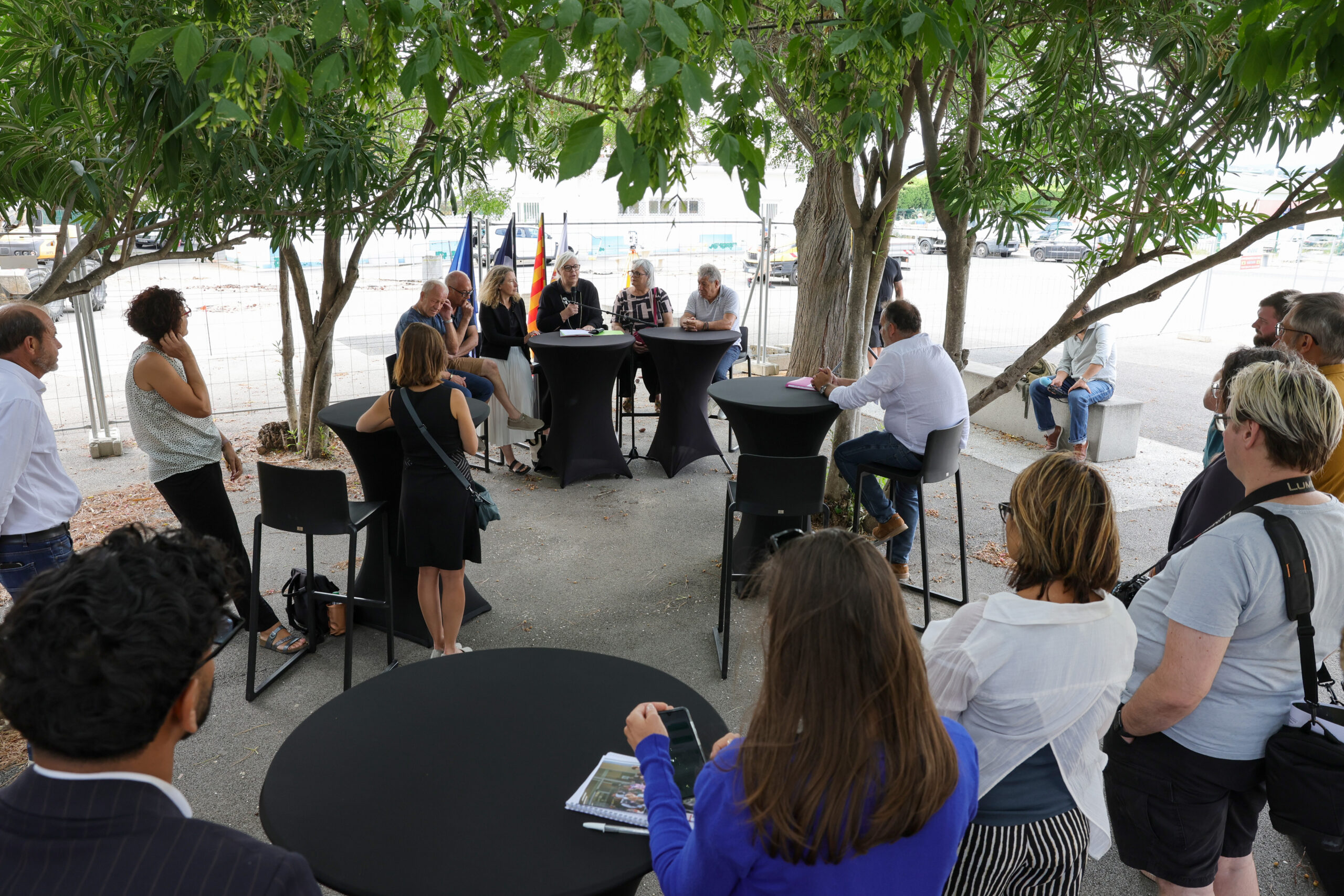 Conférence de presse de présentation des travaux d'été dans
