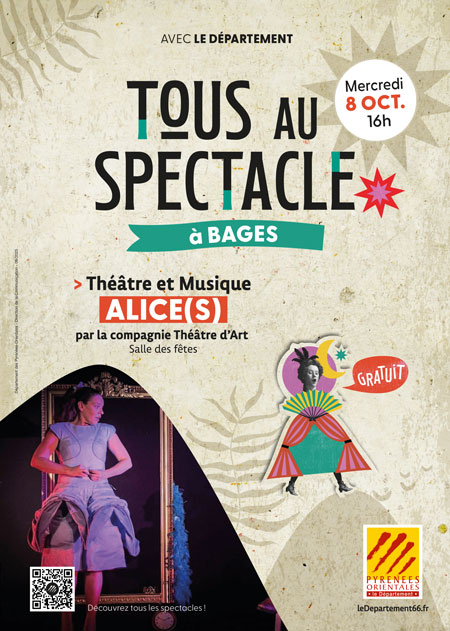 Affiche Alice Bages octobre