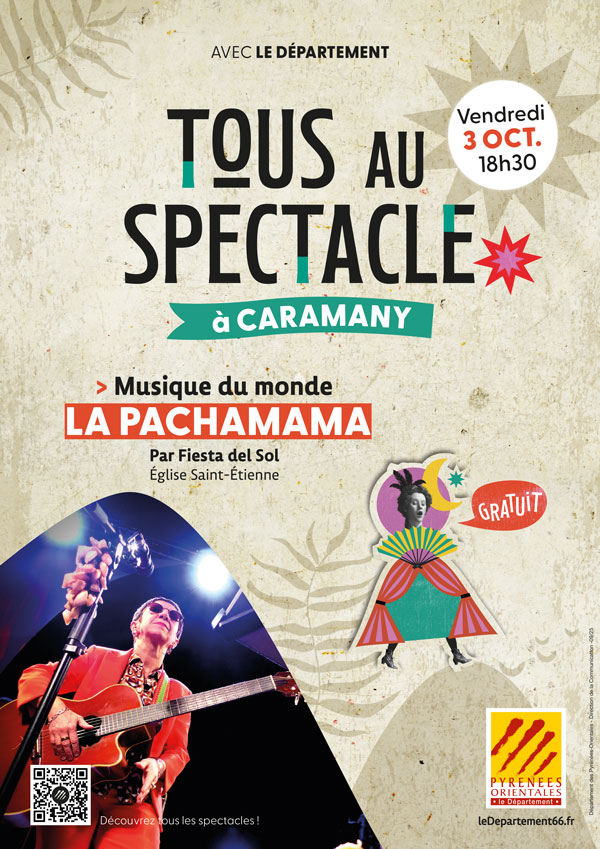 Affiche Pachamama Caramany octobre