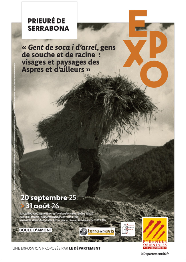 Affiche exposition Prieuré de Serrabona EXE