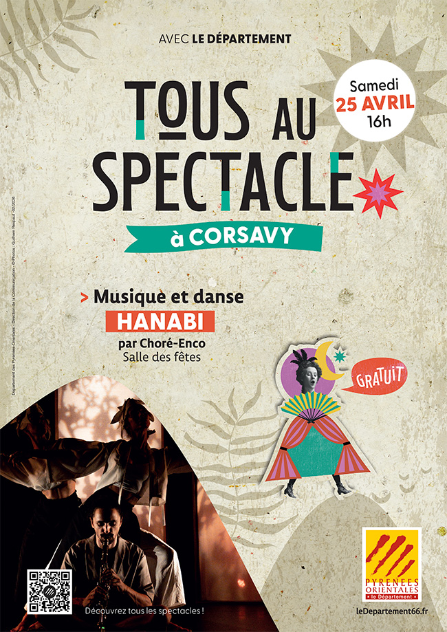 TAS AFFICHE HANABI CORSAVY A3 25(1)