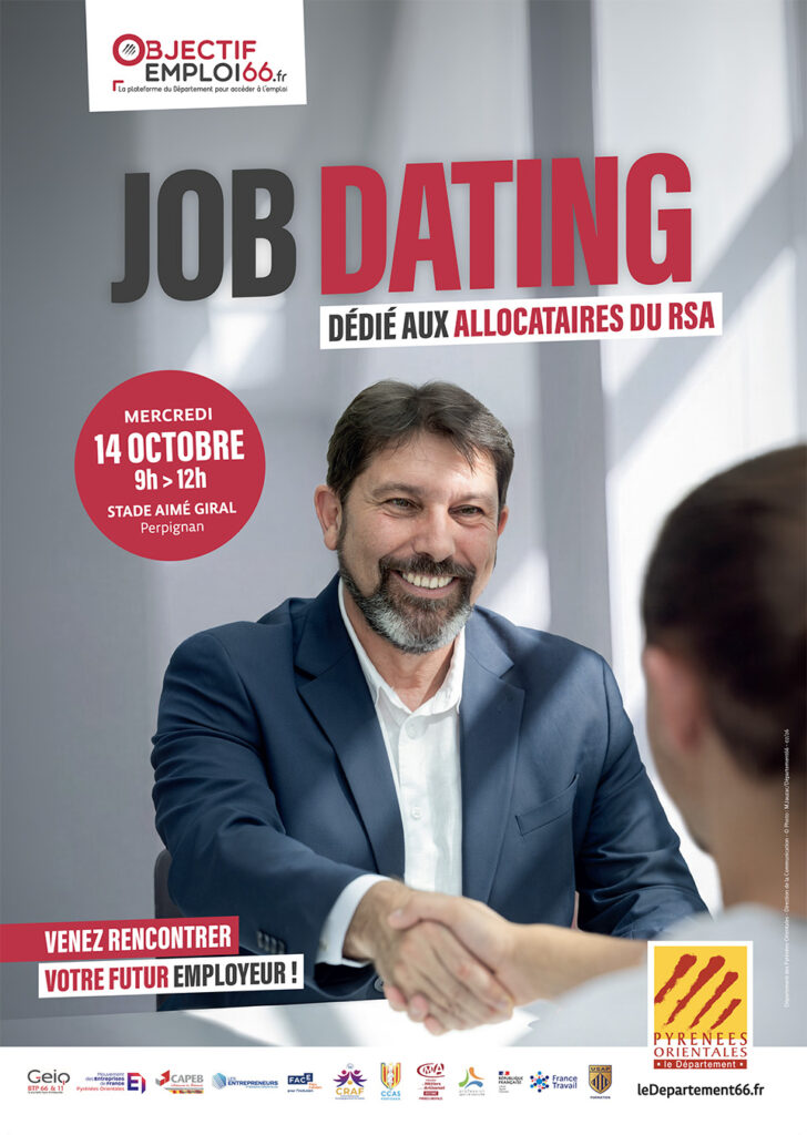 JobDating ObjectifEmploi66 A3 Juillet2026