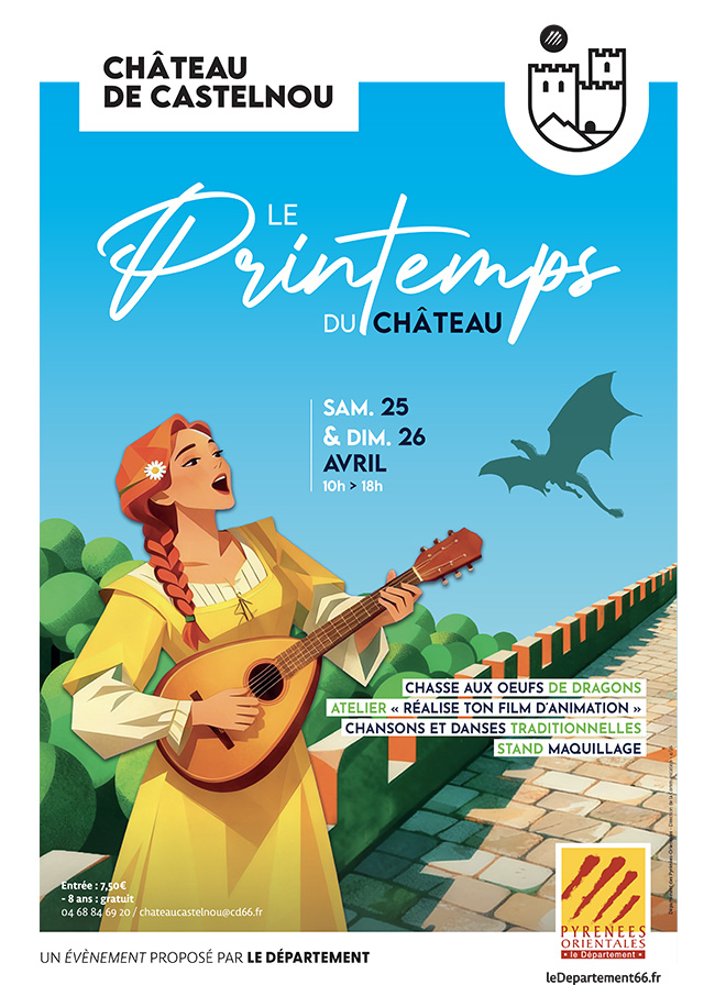 Castelnou Printempsduchateau A3 Avril26