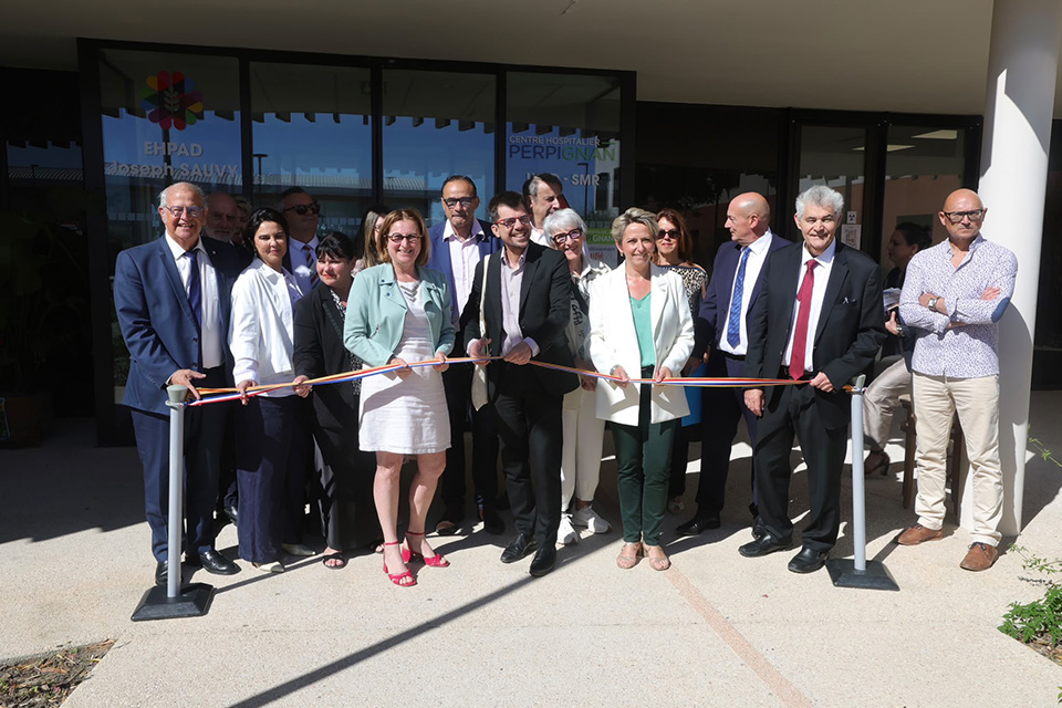 Inauguration du centre gérontologique du Roussillon