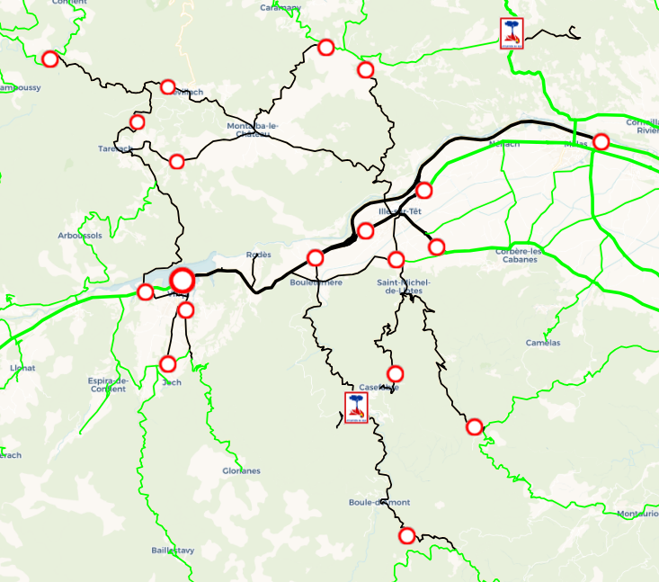 Inforoute66 Incendie